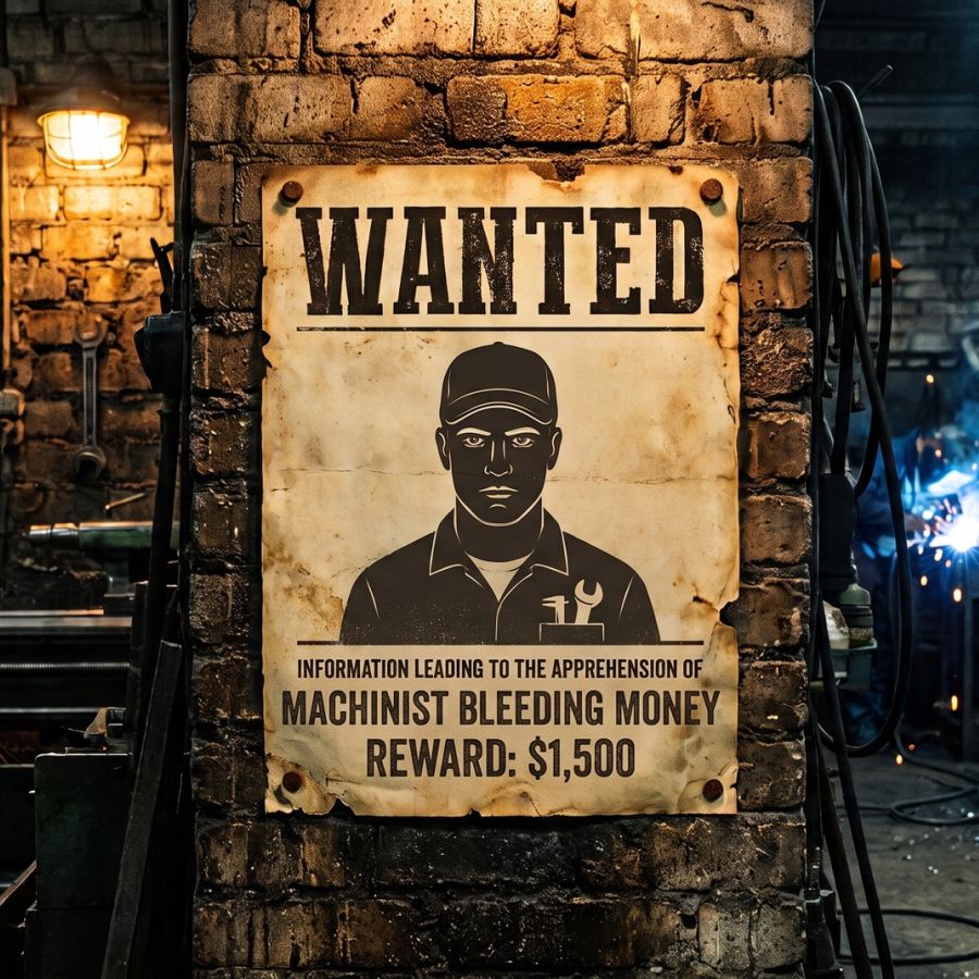 machine shop owner wanted