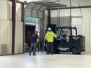 robbi machine arrival, 1000-e conventional grinder