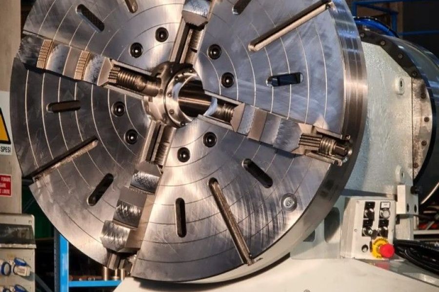 800 mm diameter 4 jaws platform. What is your best clamping system?