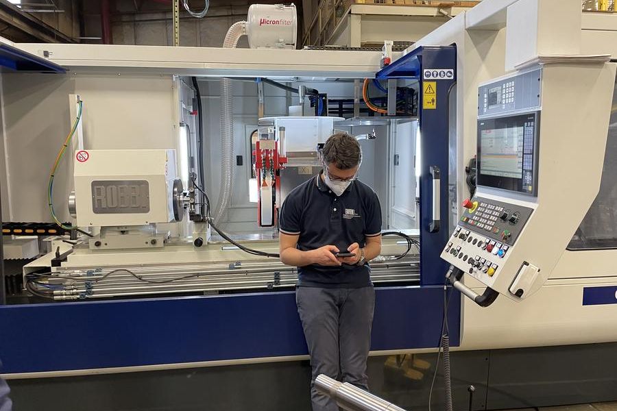 Robbi Grinding Machine, Calculting Numbers