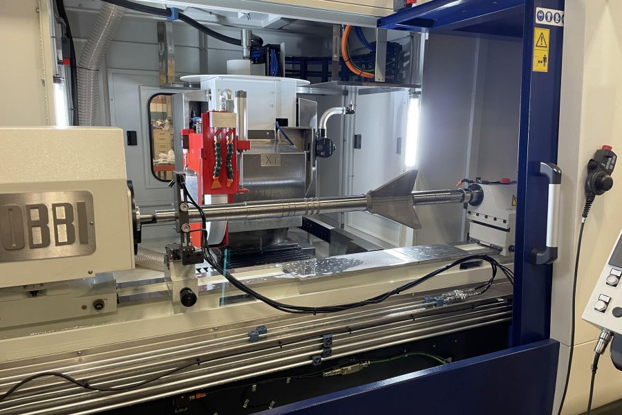 Cylindrical Grinder, installed