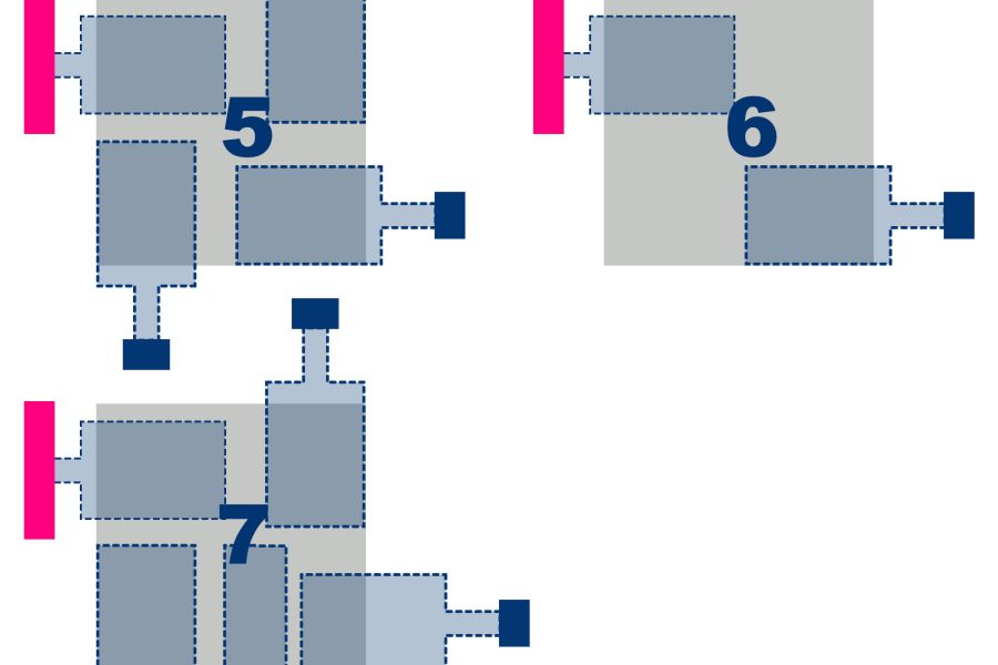 grinding spindles on Rotating Turret
